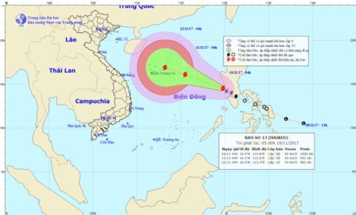 Nam Trung bộ chưa khắc phục xong hậu quả lũ lụt, lại có bão số 13 đang tăng cấp cực mạnh Ảnh 1