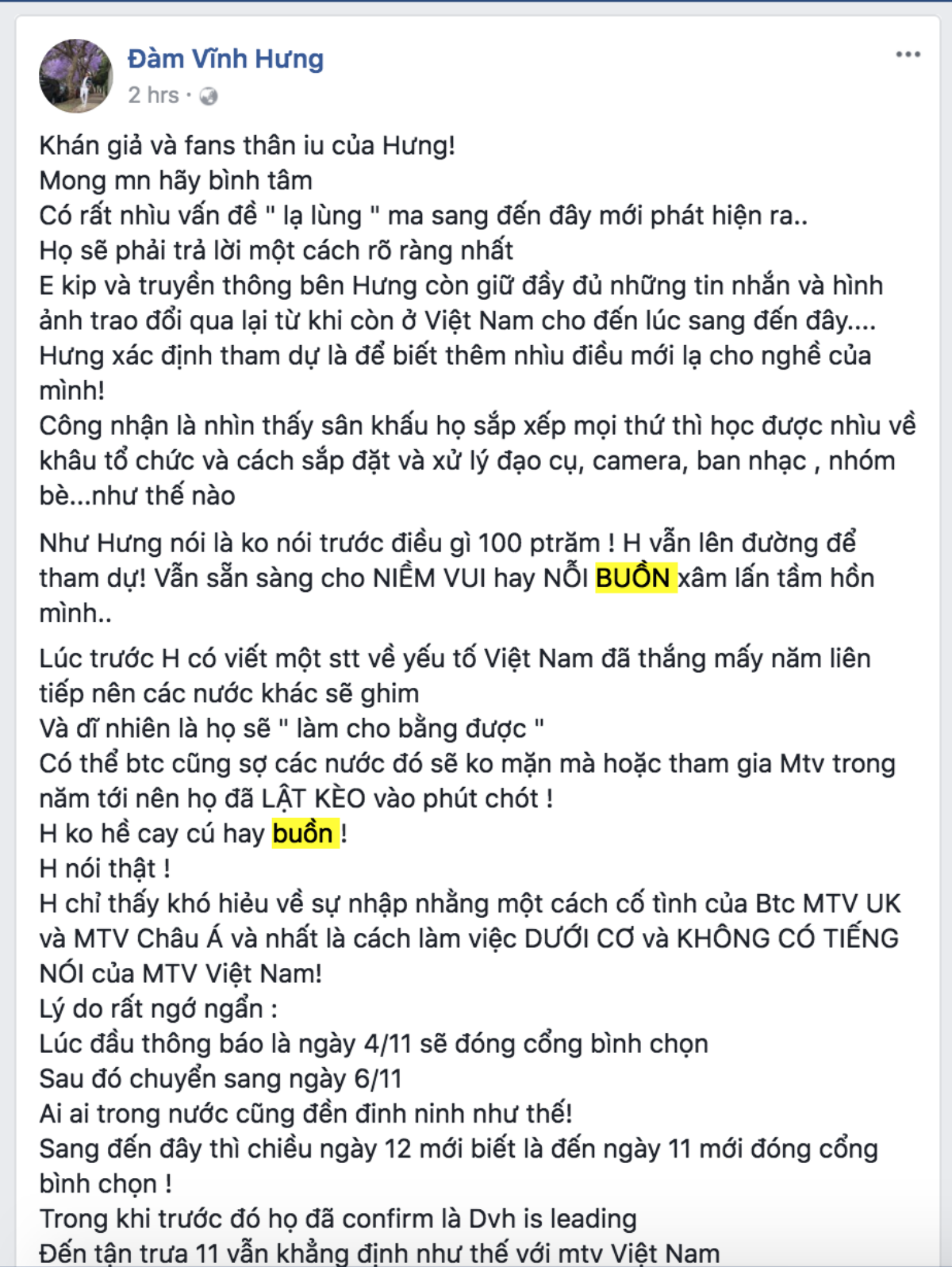 Mr. Đàm bức xúc cho rằng BTC MTV 'lật kèo' Việt Nam phút chót vì sợ nước khác 'ghim' Ảnh 4