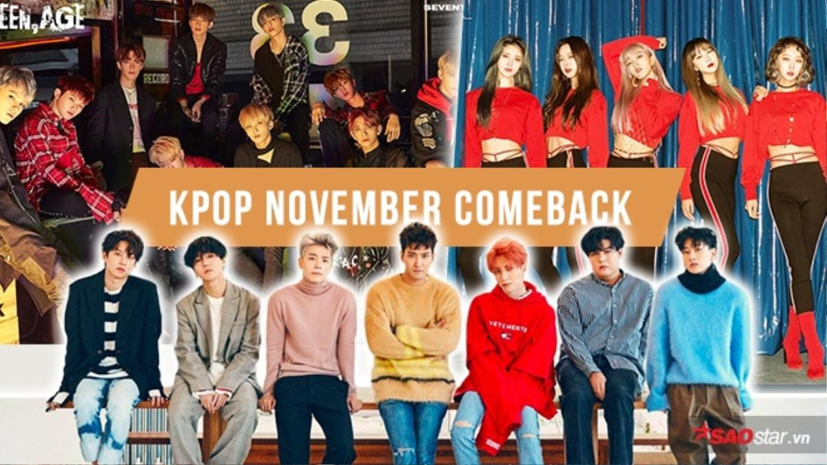 Idol Kpop rầm rộ comeback trong tháng 11: Lý do tại sao? Ảnh 1