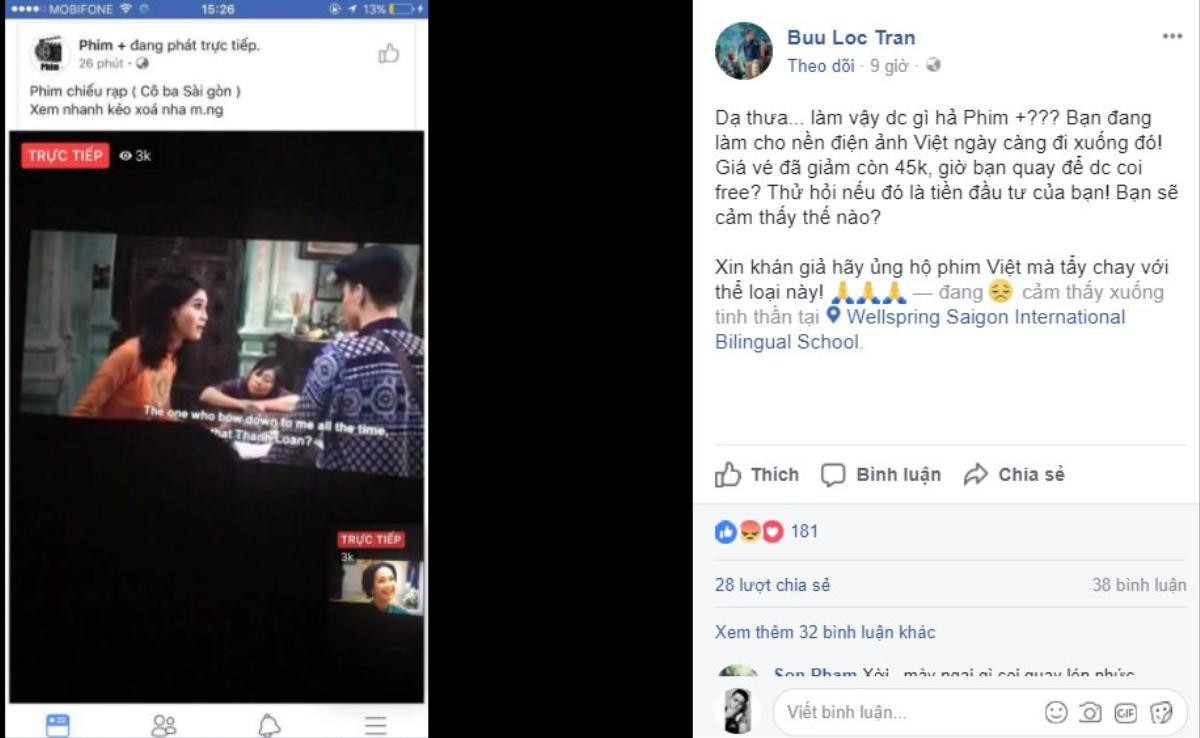 Diễm My 9x ('Cô Ba Sài Gòn') đanh thép: 'Không nên cổ xúy livestream phim rạp, đây là hành động đáng bị xã hội lên án' Ảnh 5