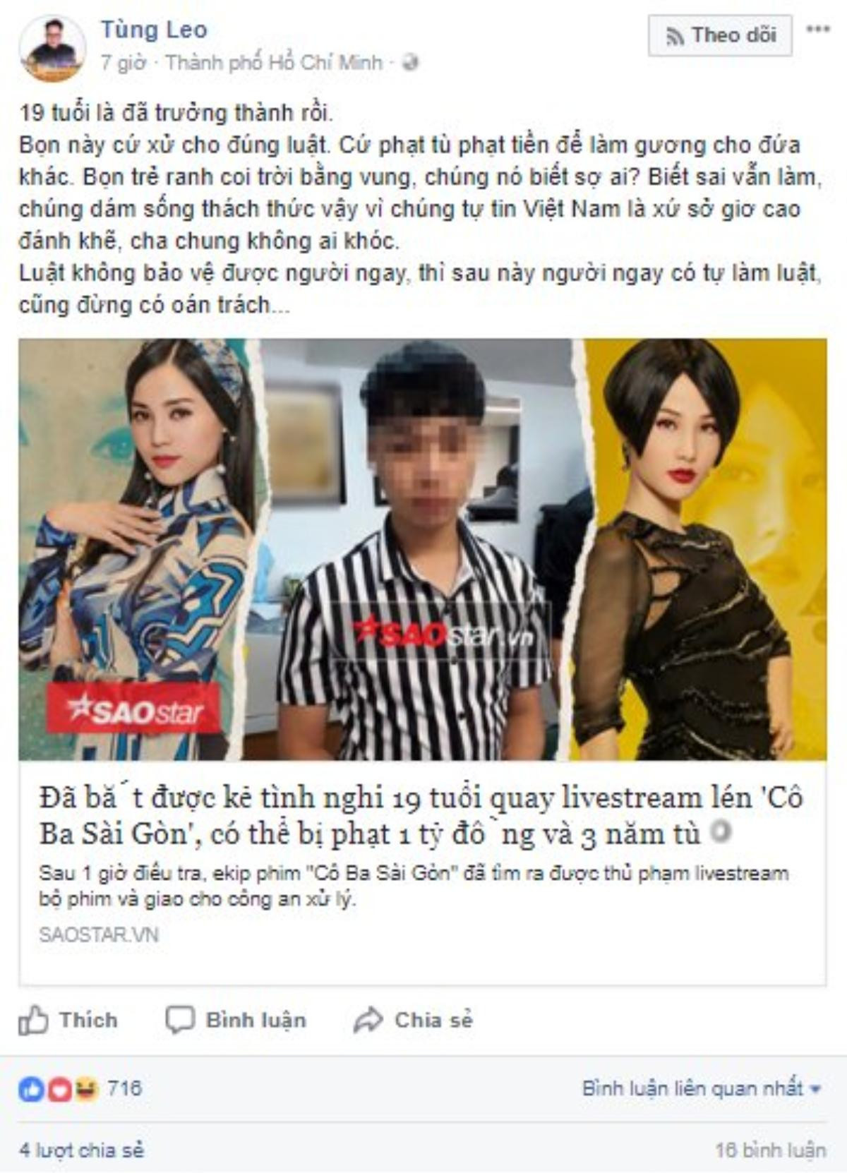 Diễm My 9x ('Cô Ba Sài Gòn') đanh thép: 'Không nên cổ xúy livestream phim rạp, đây là hành động đáng bị xã hội lên án' Ảnh 9