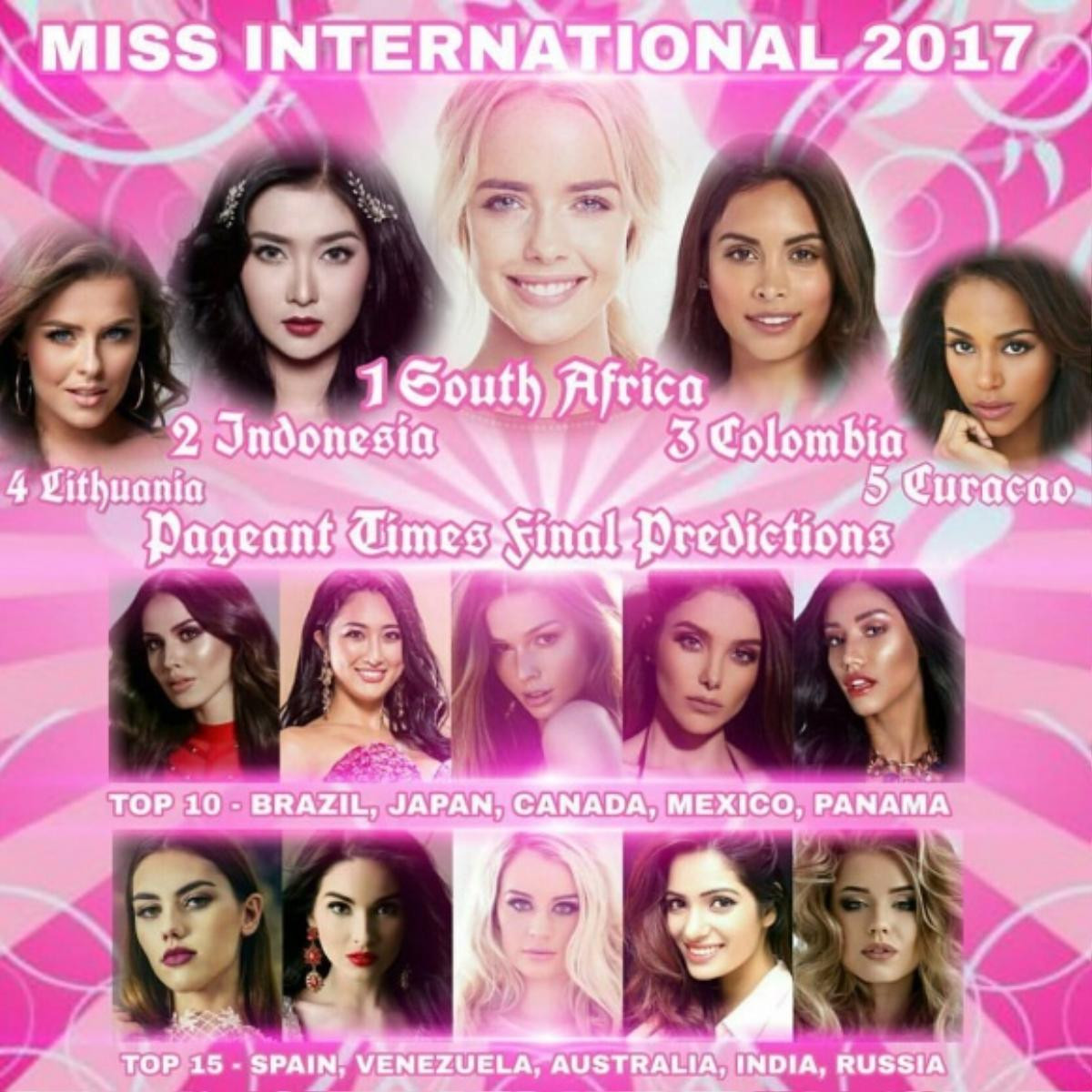 Các chuyên trang sắc đẹp hàng đầu đồng loạt dự đoán Thùy Dung 'trắng tay' ở Miss International 2017 Ảnh 3