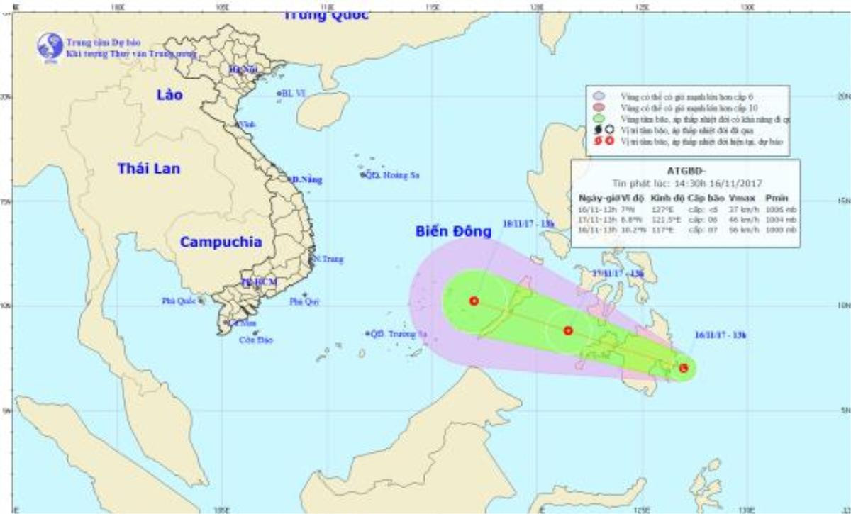 Áp thấp xuất hiện gần biển Đông, miền Bắc rét đậm Ảnh 1