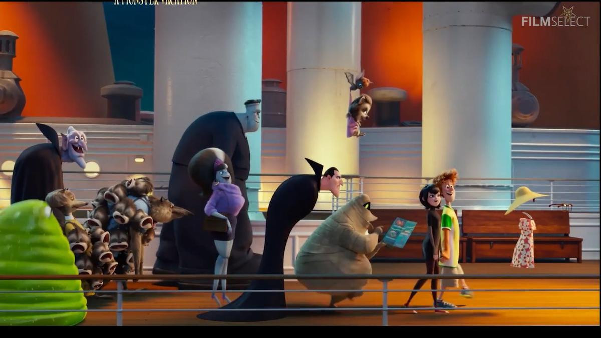 Chán kinh doanh khách sạn, cả nhà Dracula kéo nhau đi du lịch trên siêu du thuyền trong 'Hotel Transylvania 3' Ảnh 6