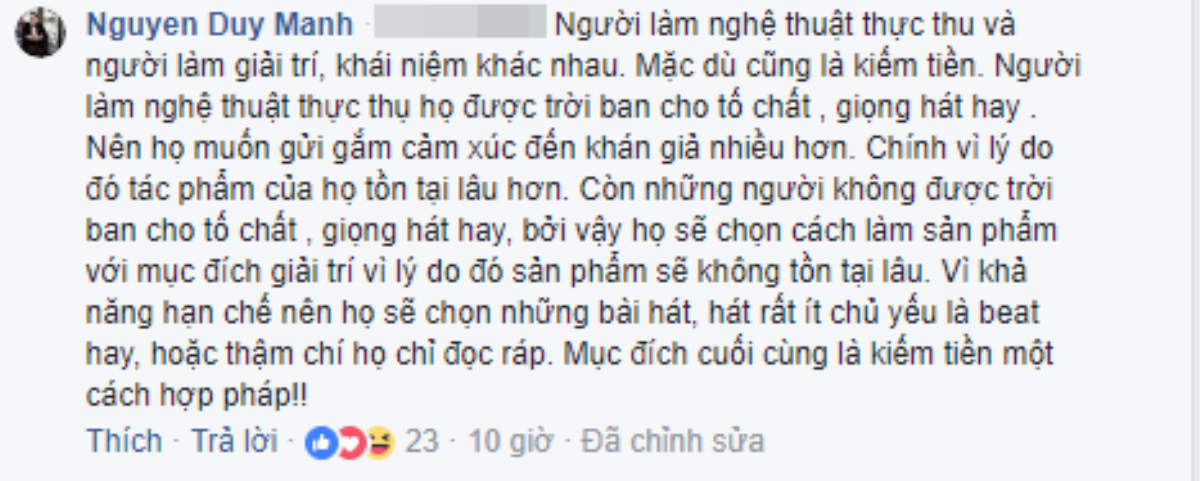 Duy Mạnh: 'Chi Pu đâu cần live hay, MV hot lại thu hút vài cái hợp đồng mấy tỷ' Ảnh 2