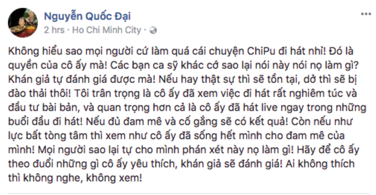 MC Phan Anh, Lam Trường và dàn sao Việt phản đối việc cấm Chi Pu đi hát Ảnh 6