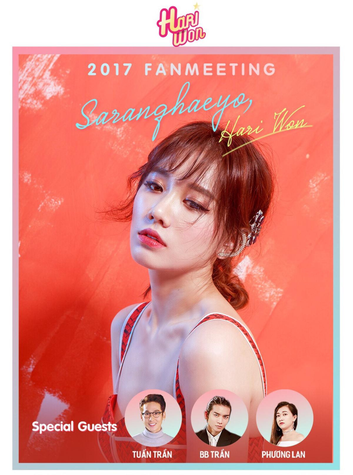 Hari Won và dàn diễn viên phim 'Thiên Ý' tổ chức fan meeting lớn nhất sự nghiệp từ trước đến nay Ảnh 1