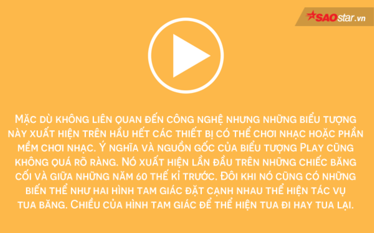 Ngày nào cũng nhìn thấy những biểu tượng này nhưng tóm lại chúng có ý nghĩa gì? Ảnh 5