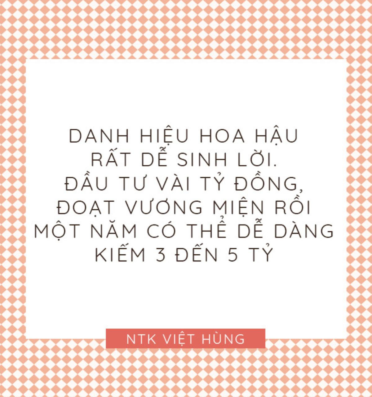 NTK Việt Hùng: 'Nếu lấy Đặng Thu Thảo làm chuẩn mực thì 2 chữ hoa hậu mất giá trị' Ảnh 9