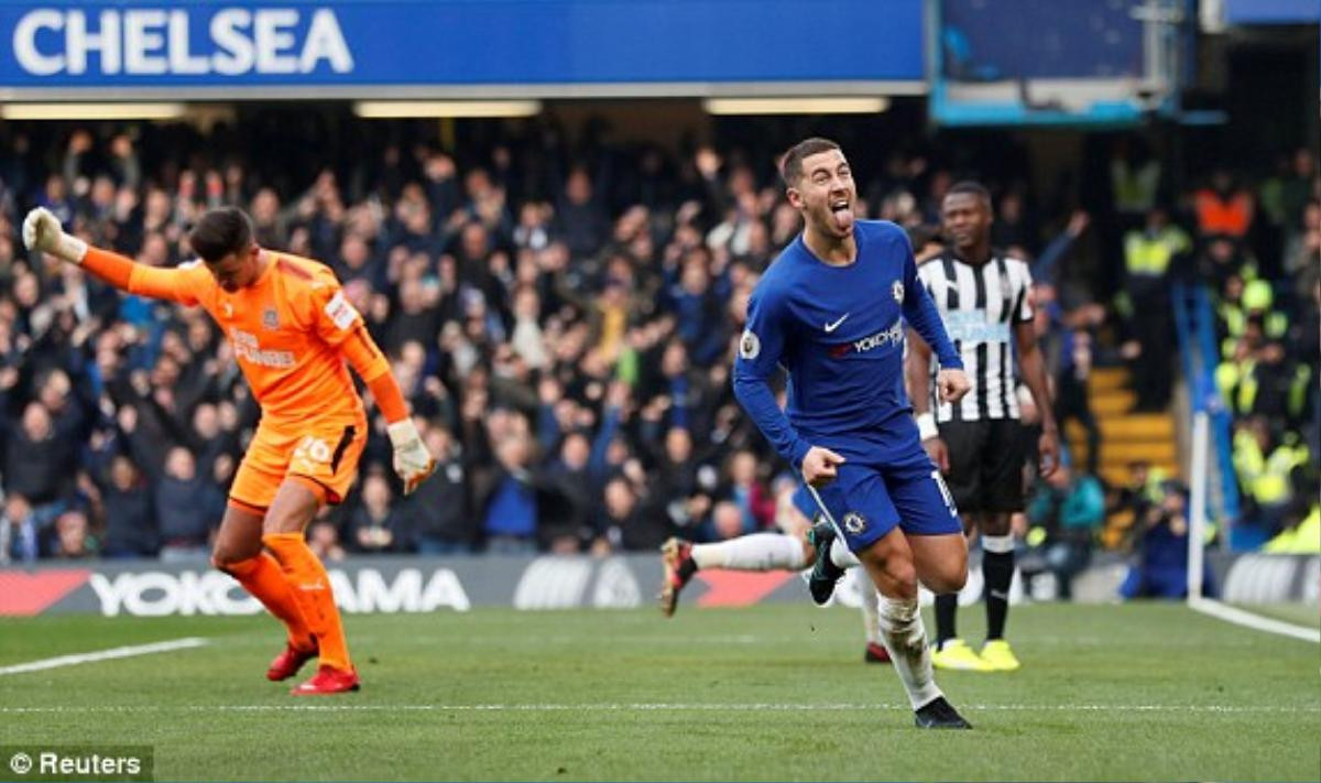 Tuyệt đỉnh Hazard giúp Chelsea san bằng khoảng cách với M.U Ảnh 8