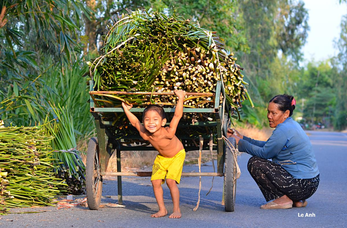 Cuộc sống của người miền Tây trong mùa nước nổi qua góc ảnh của một thầy giáo Ảnh 2