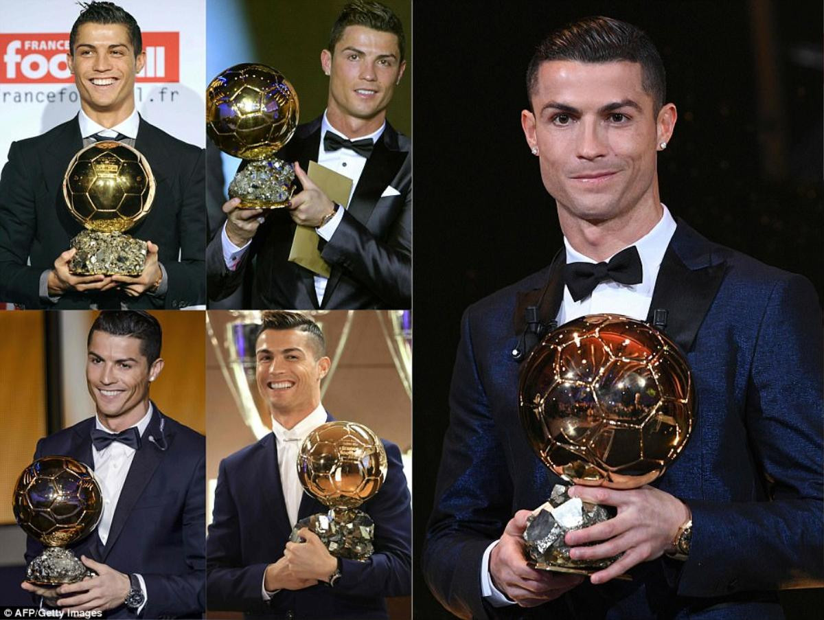 Ronaldo phát động 'chiến tranh' với Messi trong ngày giành Quả bóng vàng 2017 Ảnh 1