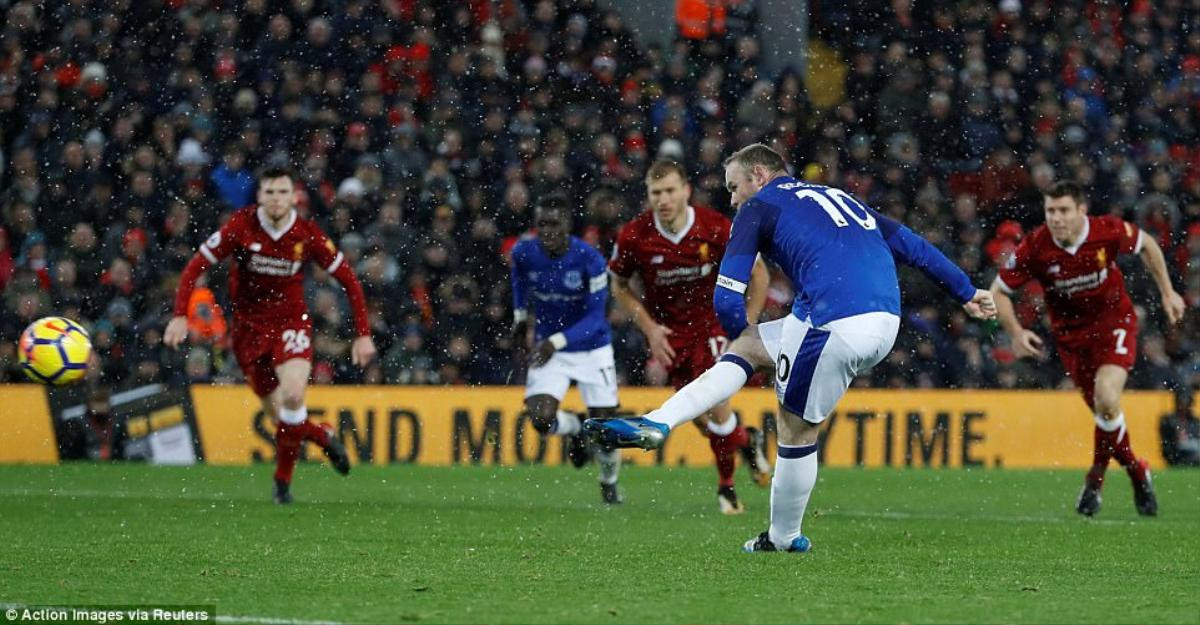 Liverpool mất điểm trên sân nhà vì bàn thắng của Rooney Ảnh 5