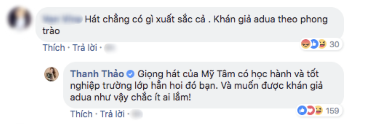 Bất ngờ trước phản ứng của Thanh Thảo khi Mỹ Tâm bị chê 'hát không xuất sắc' Ảnh 2