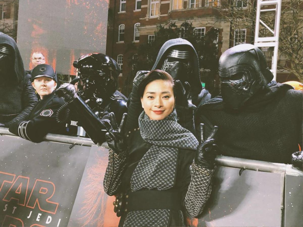 Ngô Thanh Vân xinh đẹp tham dự họp báo 'Star Wars' tại London Ảnh 6