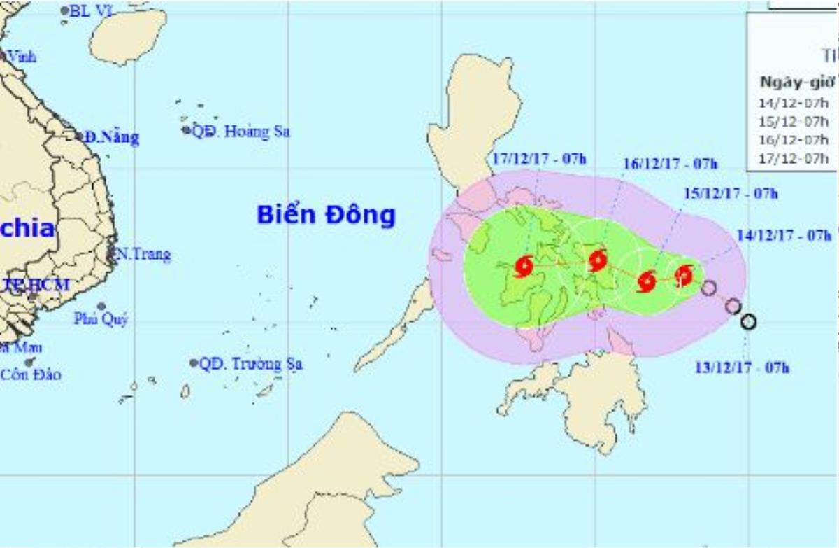 Bão giật cấp 10 gần Biển Đông, diễn biến phức tạp Ảnh 1