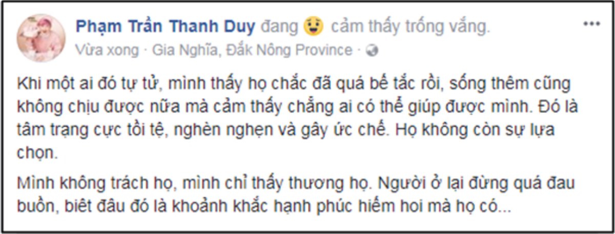 Thanh Duy nói về sự ra đi của Jonghyun: 'Khi một ai đó tự tử, họ chắc đã quá bế tắc rồi' Ảnh 1