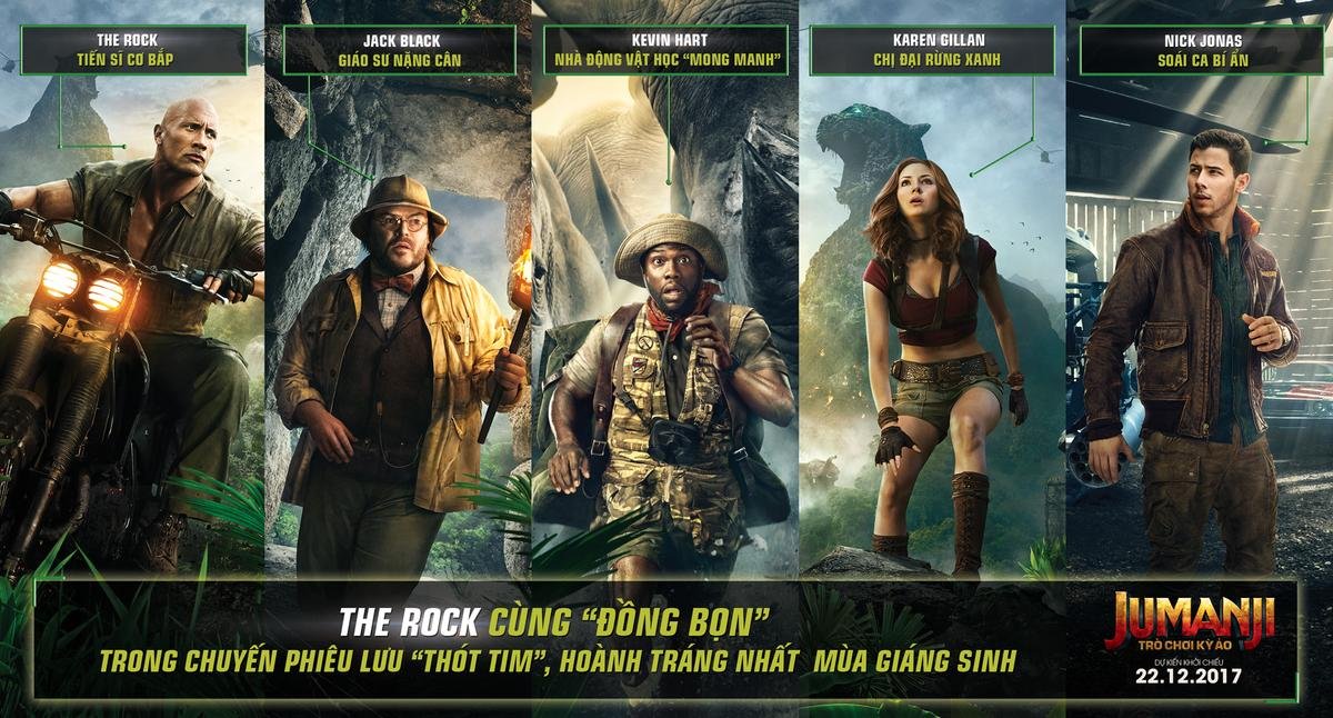 'Jumanji': Món quà Giáng sinh tràn đầy tiếng cười và tinh thần phiêu lưu Ảnh 3