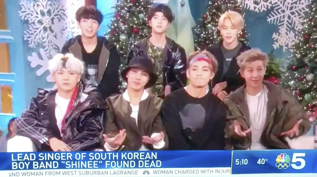 Nhầm lẫn nghiêm trọng: NBC Chicago phát sóng hình ảnh BTS khi thông tin Jonghyun (SHINee) qua đời Ảnh 1