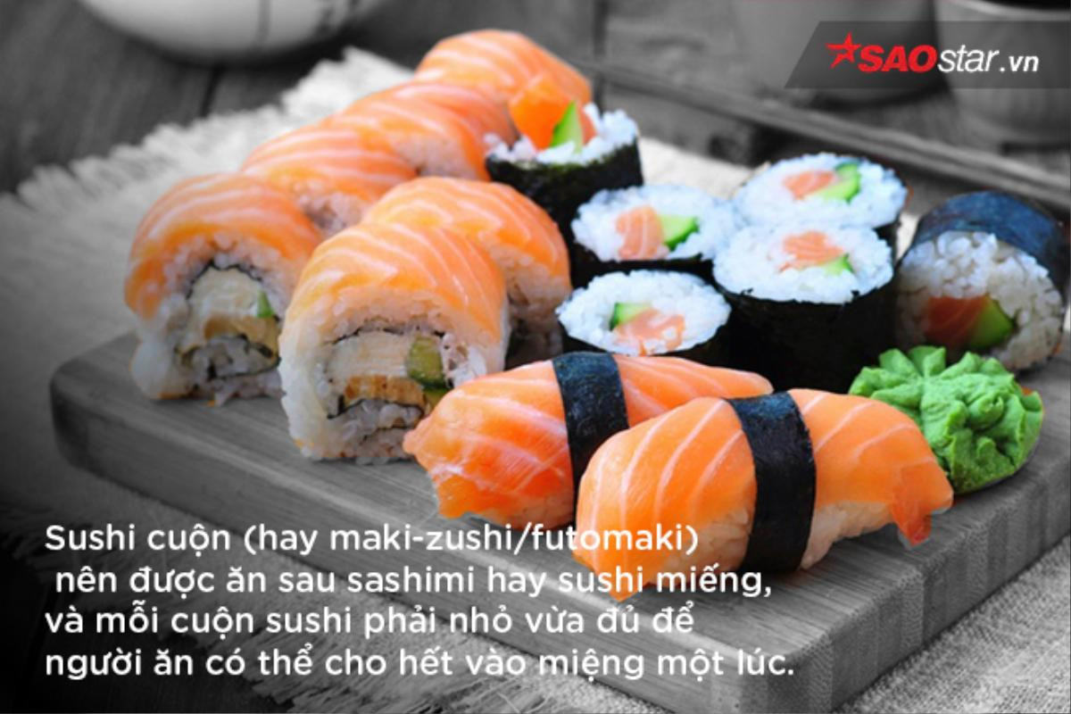 8 điều tối kị mà những fan chân chính của sushi sẽ không bao giờ phạm phải khi ăn Ảnh 6