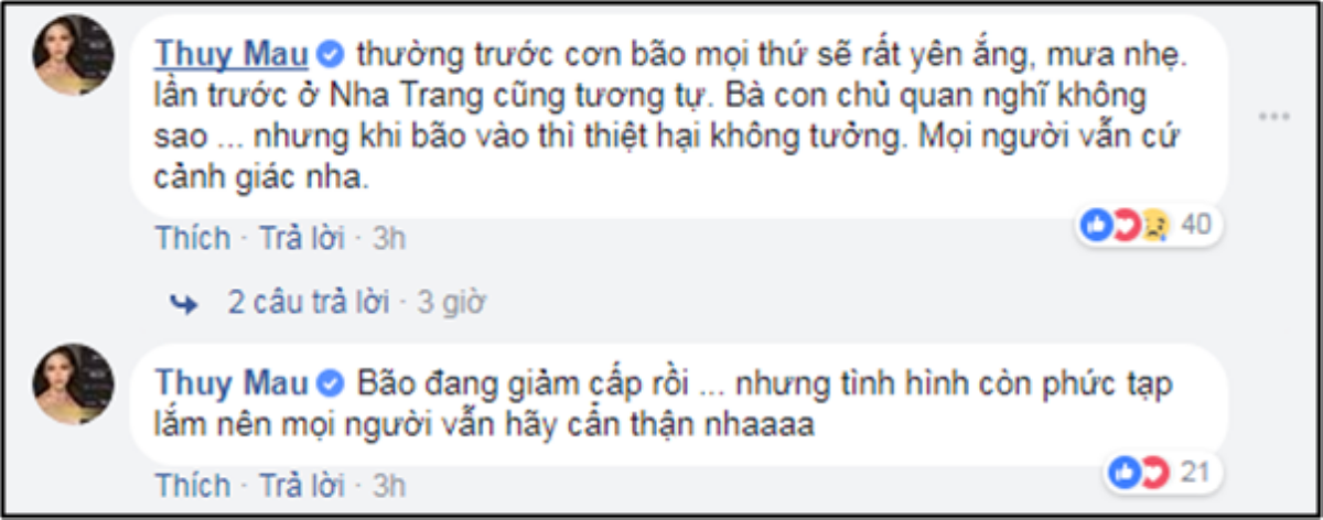 Sao Việt liên tục cập nhật tình hình 'siêu bão' Tembin, cầu bình an cho miền Nam Ảnh 5