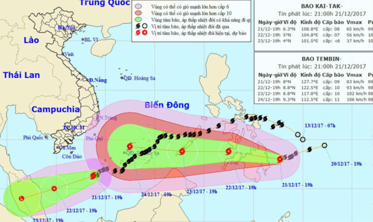 Bão Tembin liên tục đổi hướng và trở nên phức tạp, nguy hiểm như thế nào sau 4 ngày hình thành? Ảnh 1