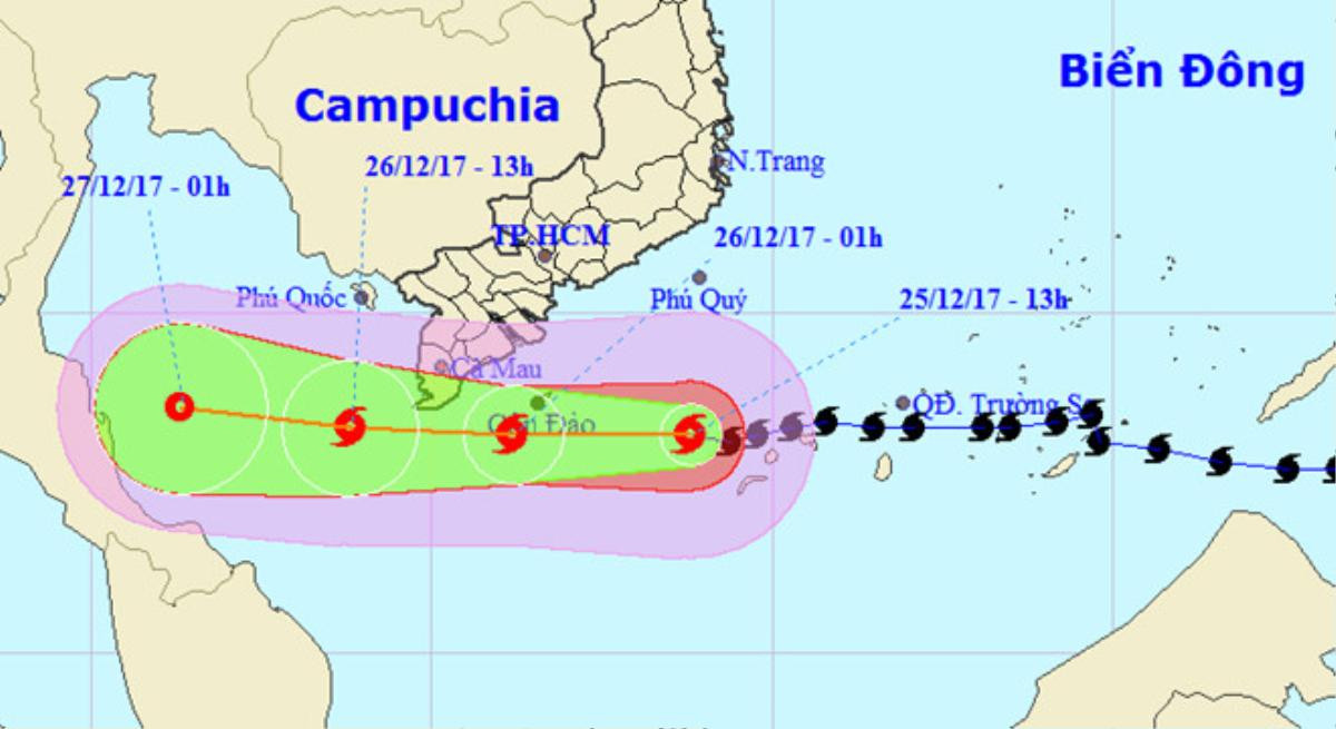 Bão Tembin liên tục đổi hướng và trở nên phức tạp, nguy hiểm như thế nào sau 4 ngày hình thành? Ảnh 4