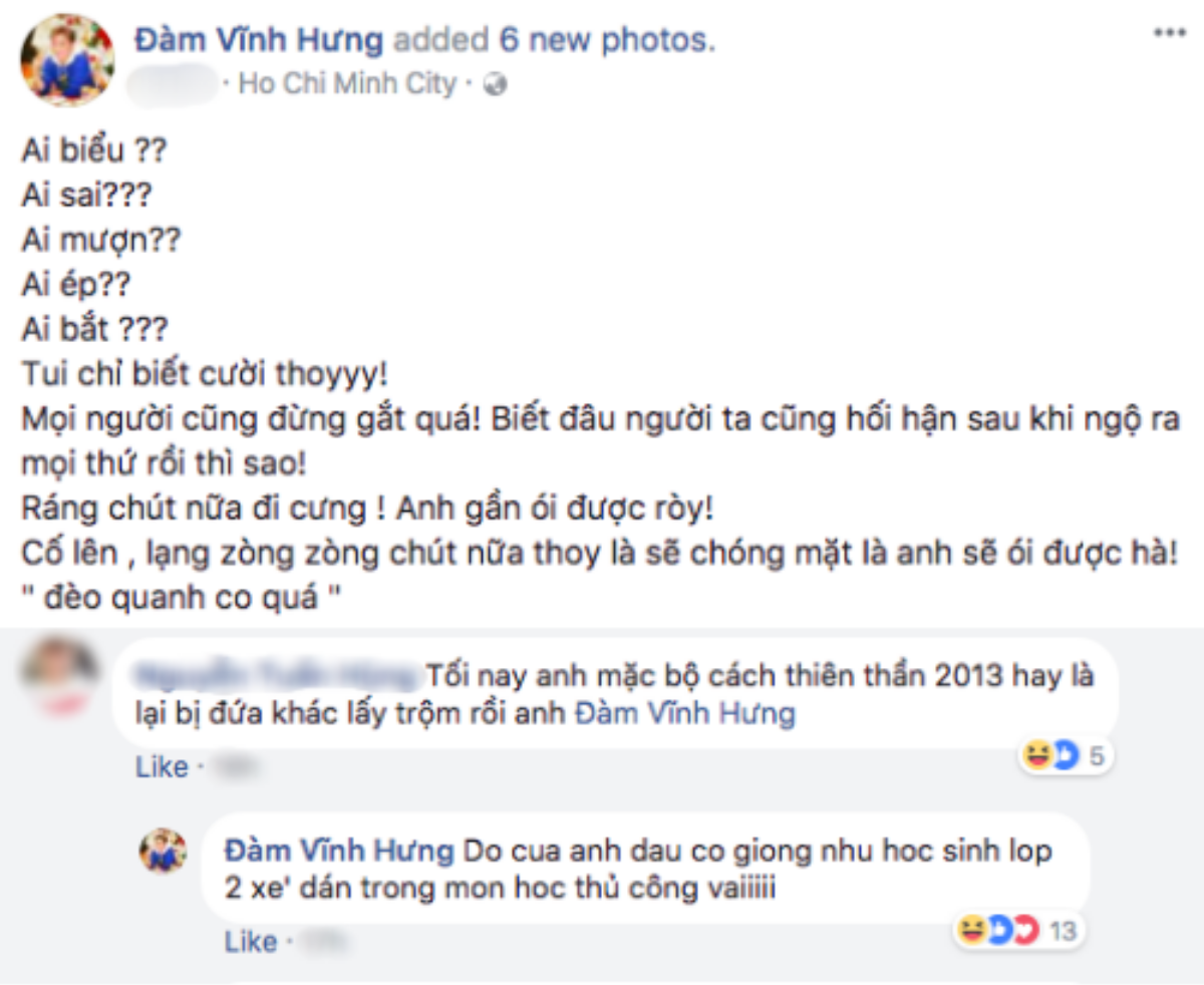 Mr. Đàm 'ám chỉ' trang phục Tùng Dương mặc trên sân khấu như 'học sinh lớp 2 xé dán thủ công' Ảnh 1