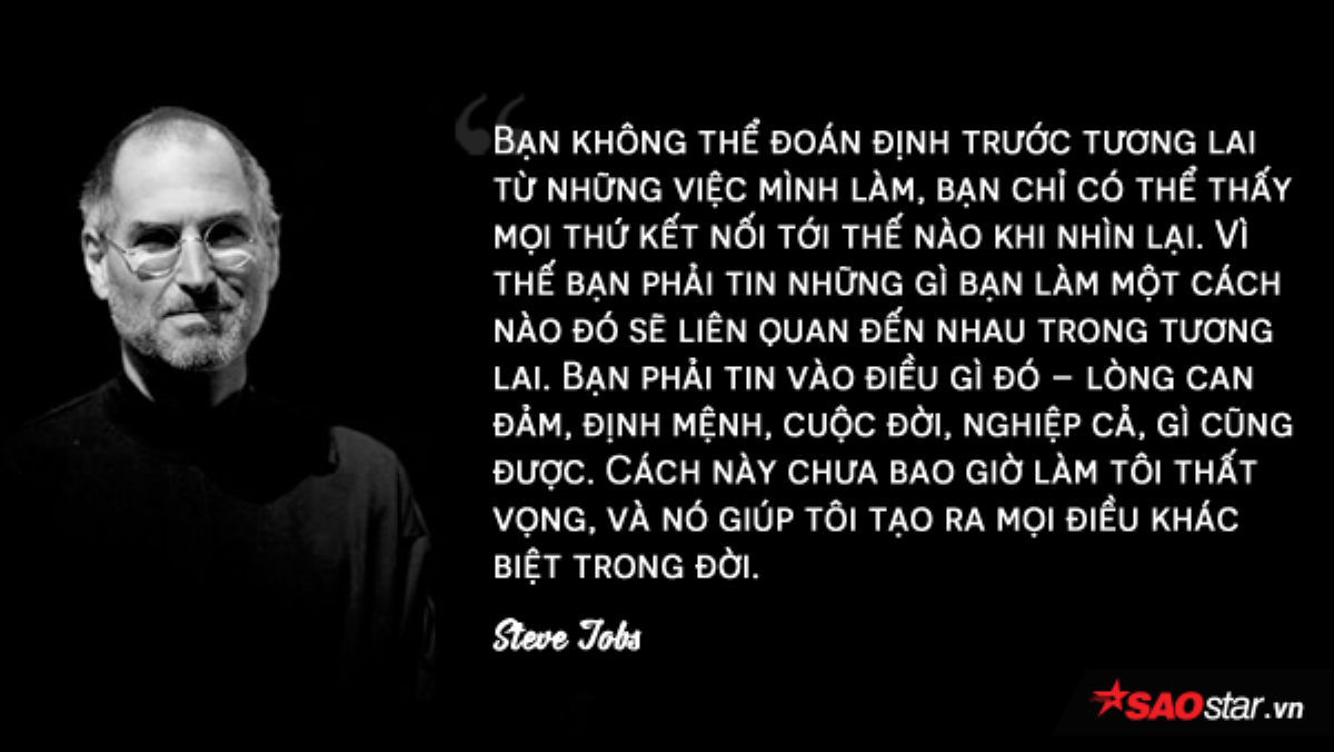 Khởi động 2018 với 8 câu nói đầy cảm hứng đến từ cha đẻ của những chiếc iPhone Steve Jobs Ảnh 4