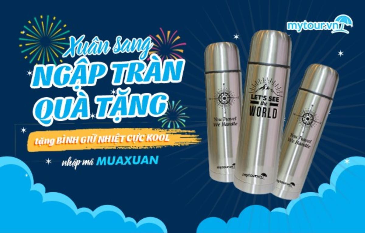 Ngập tràn quà tặng mừng Logo - Đón năm mới tại Mytour.vn Ảnh 1