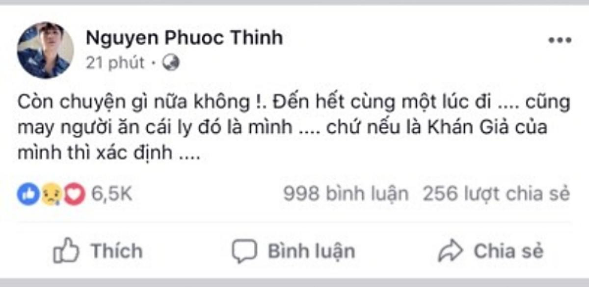 Fan lo lắng khi Noo Phước Thịnh bị ném ly trúng người khi hát ở quán bar Ảnh 1