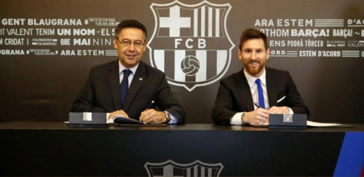 Sốc: Messi có thể rời Barca với giá 0 đồng Ảnh 1