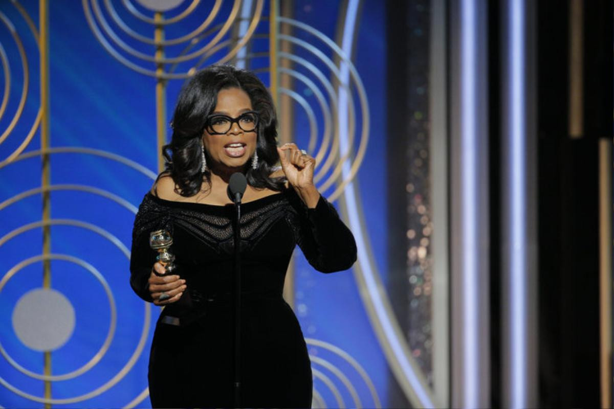 Xúc động trước bài phát biểu truyền cảm hứng của Oprah Winfrey tại Quả Cầu Vàng 2018 Ảnh 4