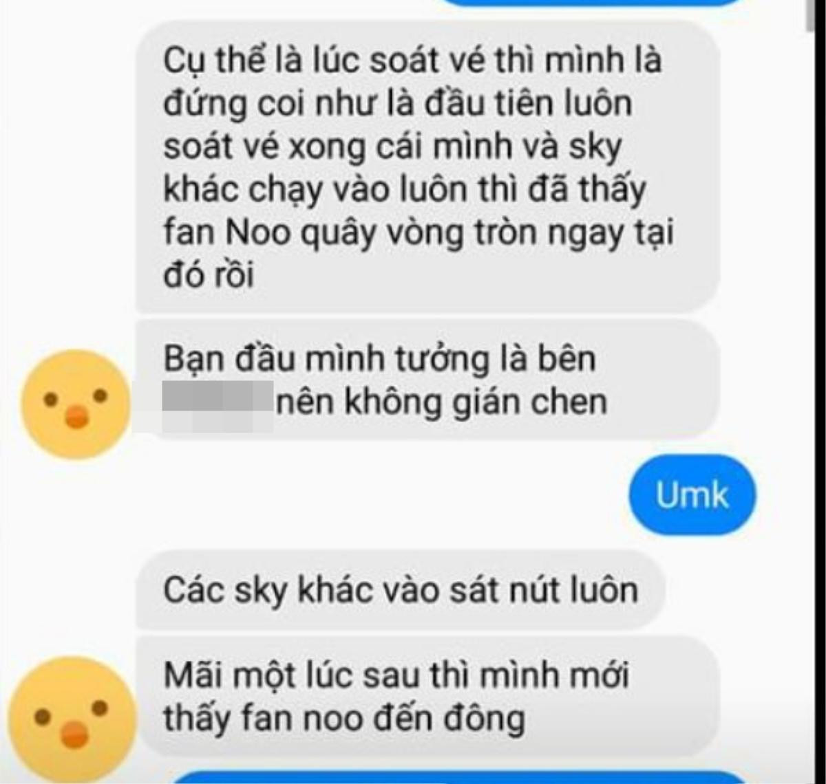 Xôn xao fan Noo tạo hàng rào cô lập, sẵn sàng 'gây chiến' với FC khác trong đêm nhạc Ảnh 5