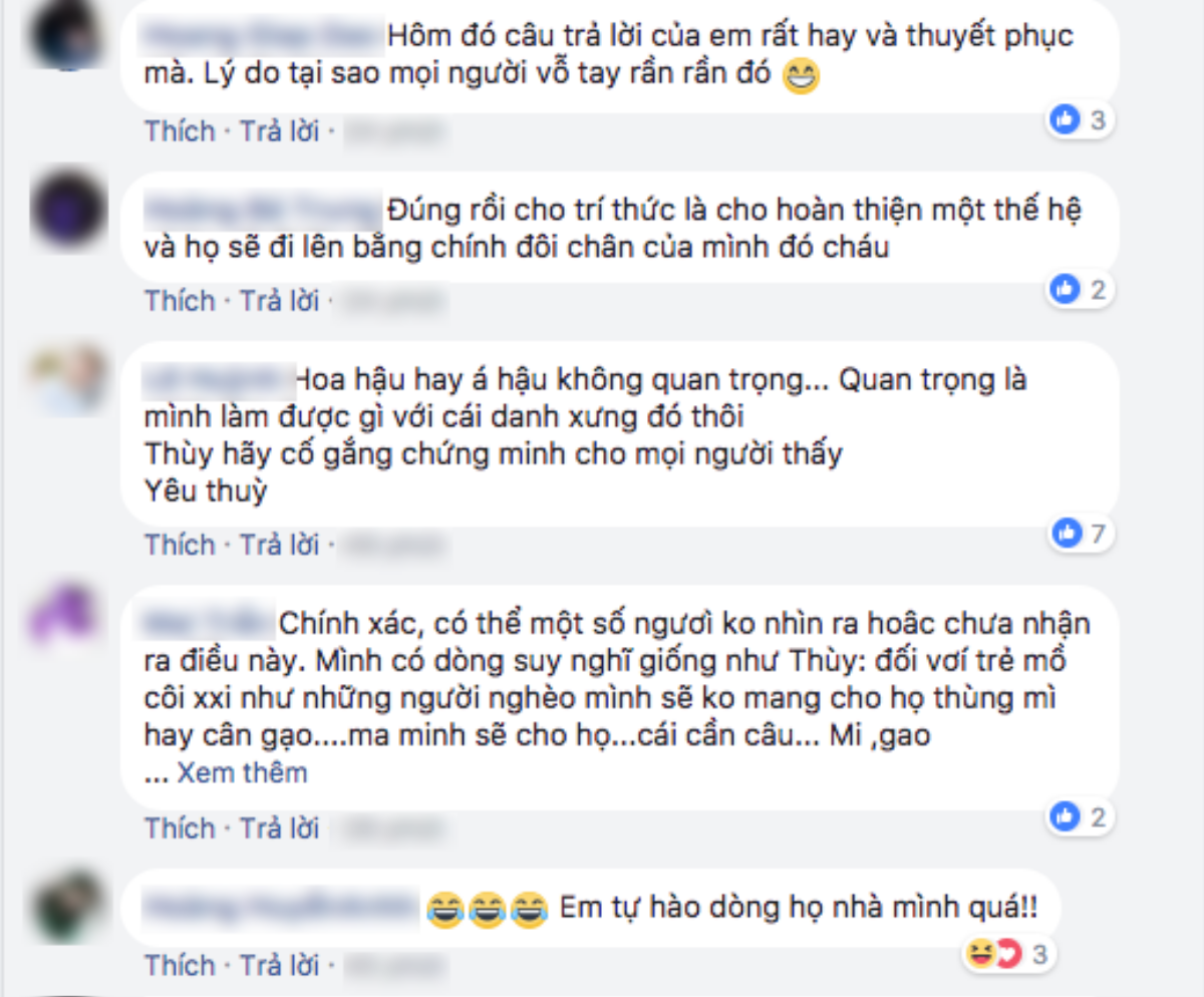 Á hậu Hoàng Thuỳ tiết lộ lý do chọn giáo dục trong phần thi ứng xử ở HHHV Việt Nam Ảnh 4