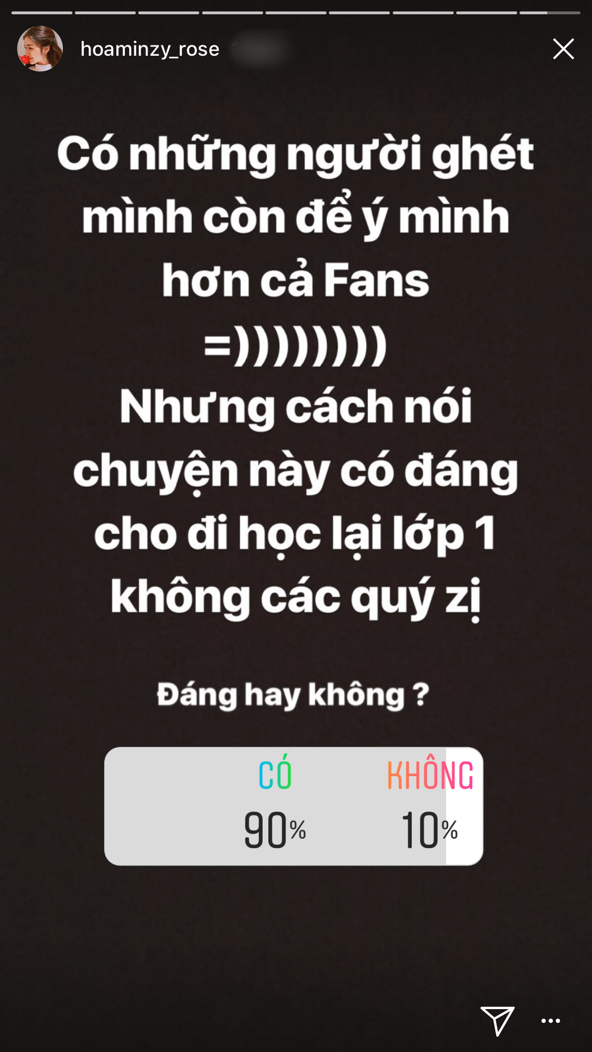 Khoe sắp được gặp lại thần tượng BTS, Hoà Minzy bị anti-fan ‘ném đá’ nặng nề Ảnh 3