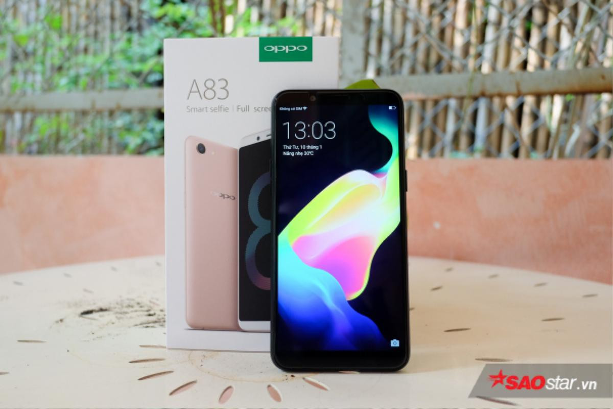 'Lính mới' phân khúc smartphone giá thấp OPPO A83 ra mắt: màn hình tràn viền, camera selfie thông minh Ảnh 1