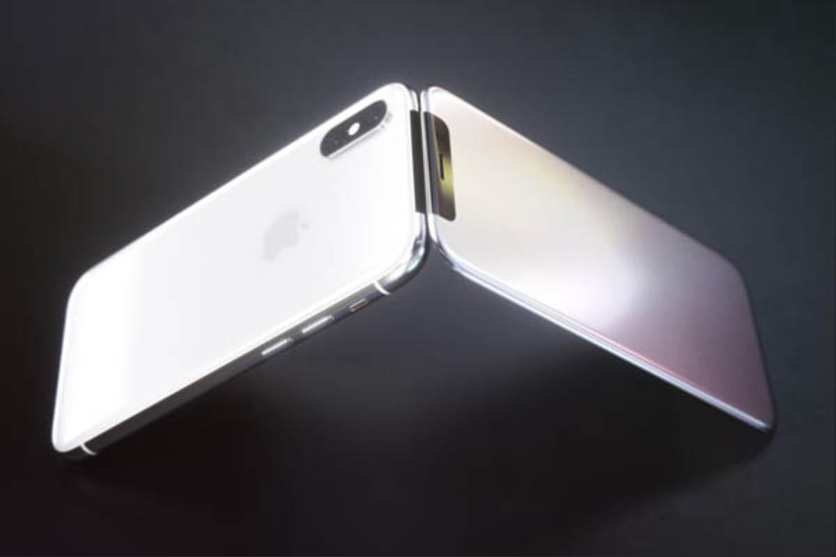 Tròn mắt với iPhone X phiên bản nắp gập đẹp rụng rời, đố bạn có thể cầm lòng được Ảnh 5