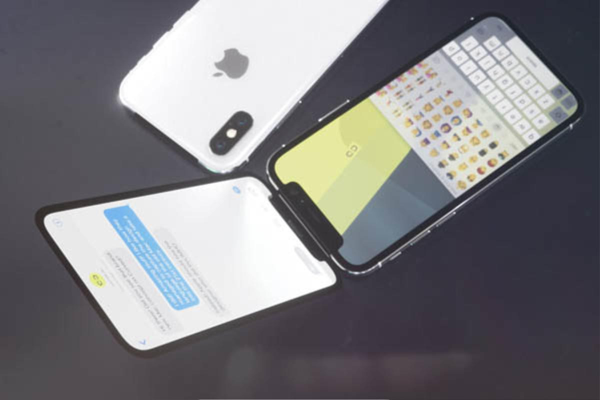 Tròn mắt với iPhone X phiên bản nắp gập đẹp rụng rời, đố bạn có thể cầm lòng được Ảnh 7