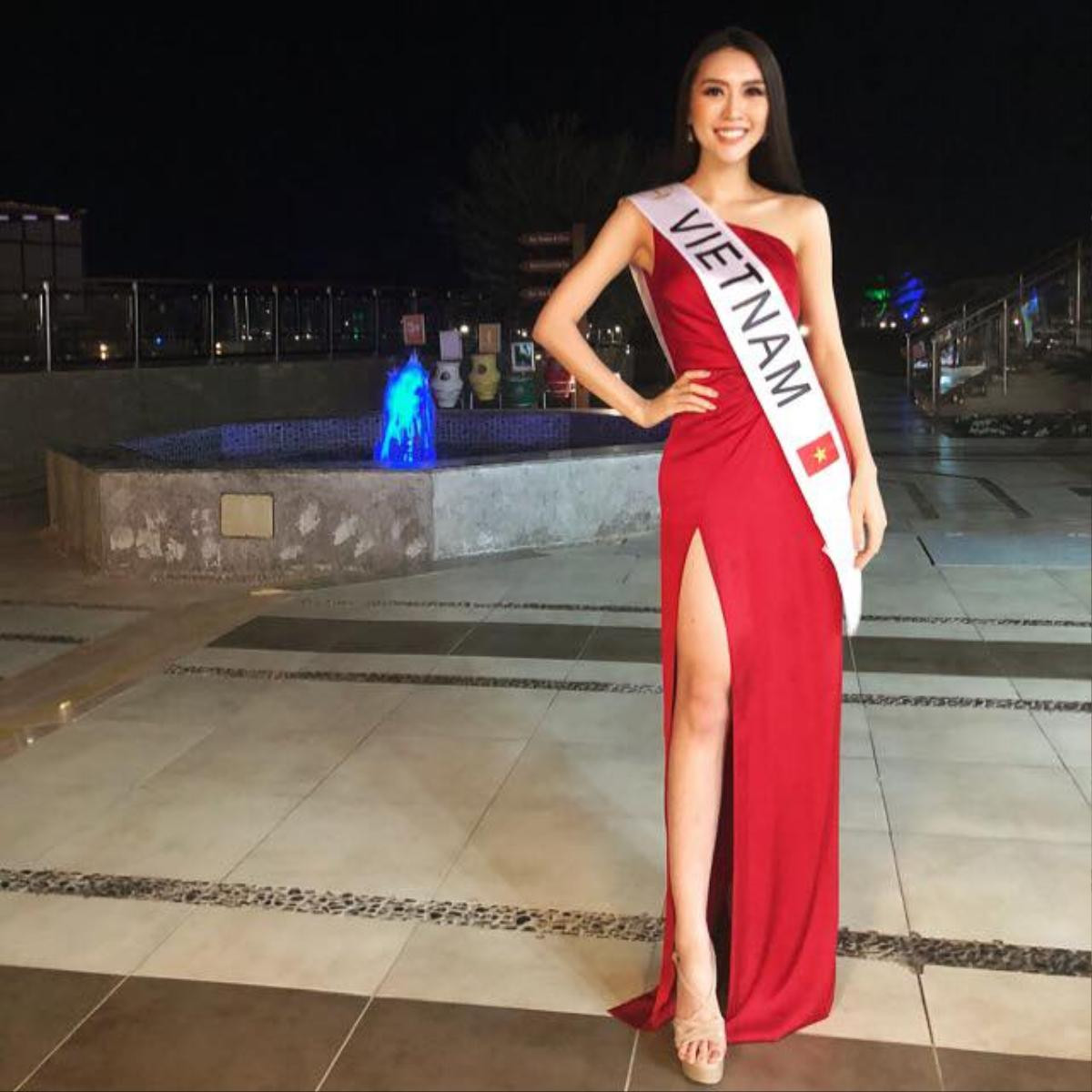 Tường Linh ‘đọ sắc’ một chín một mười bên dàn Hoa hậu nước bạn tại Miss Intercontinental 2017 Ảnh 2