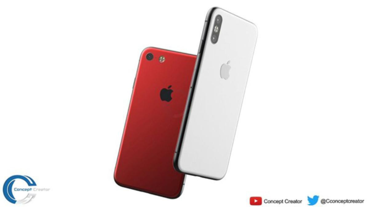 Cận cảnh ý tưởng iPhone 2018, có bản màu đỏ đẹp không thể chối cãi Ảnh 2