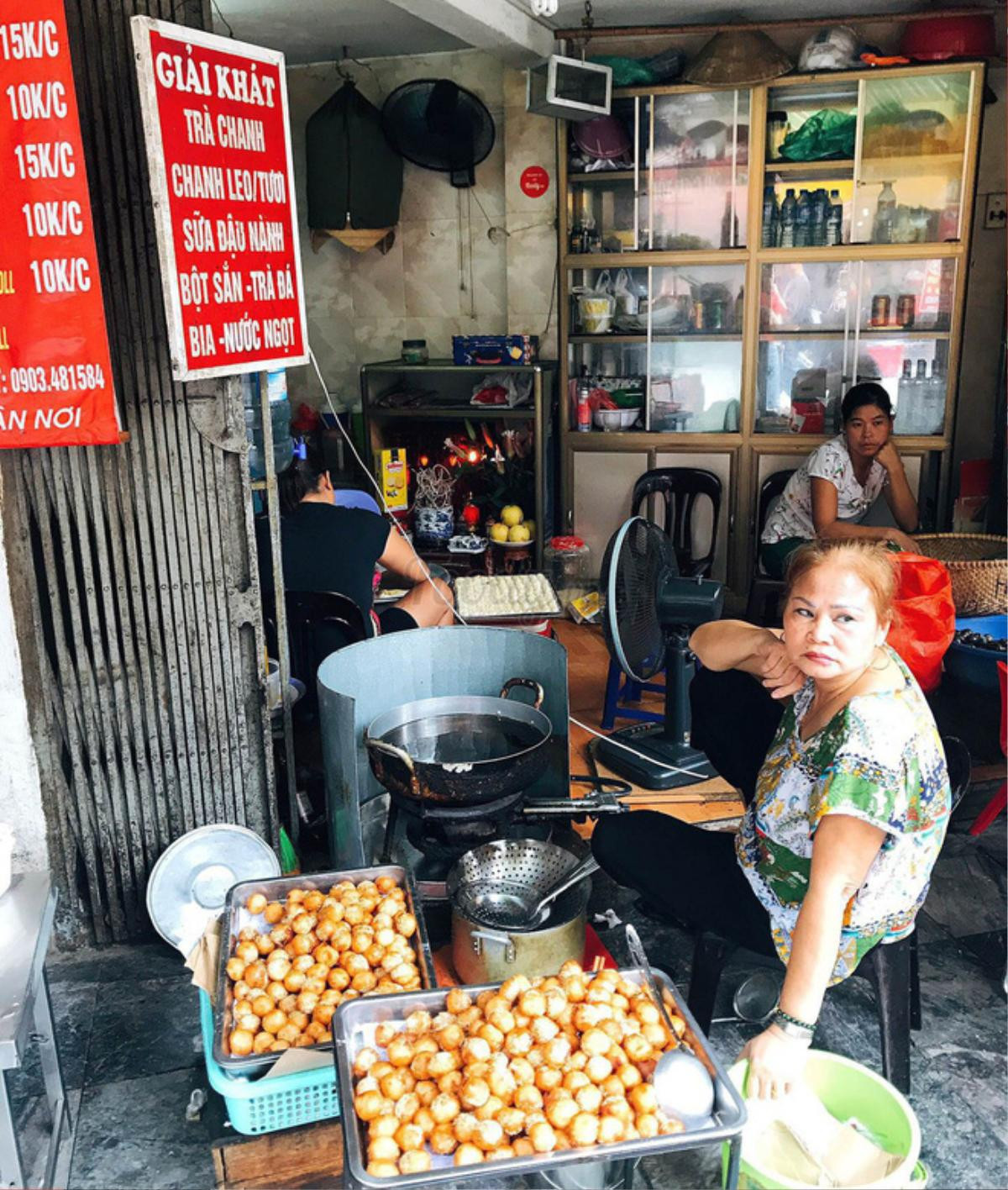 Ngày giá rét lại 'cháy ví', muốn làm ấm dạ dày hãy đến ngay những quán bánh rán vừa ngon, giá chỉ từ 1K Ảnh 2