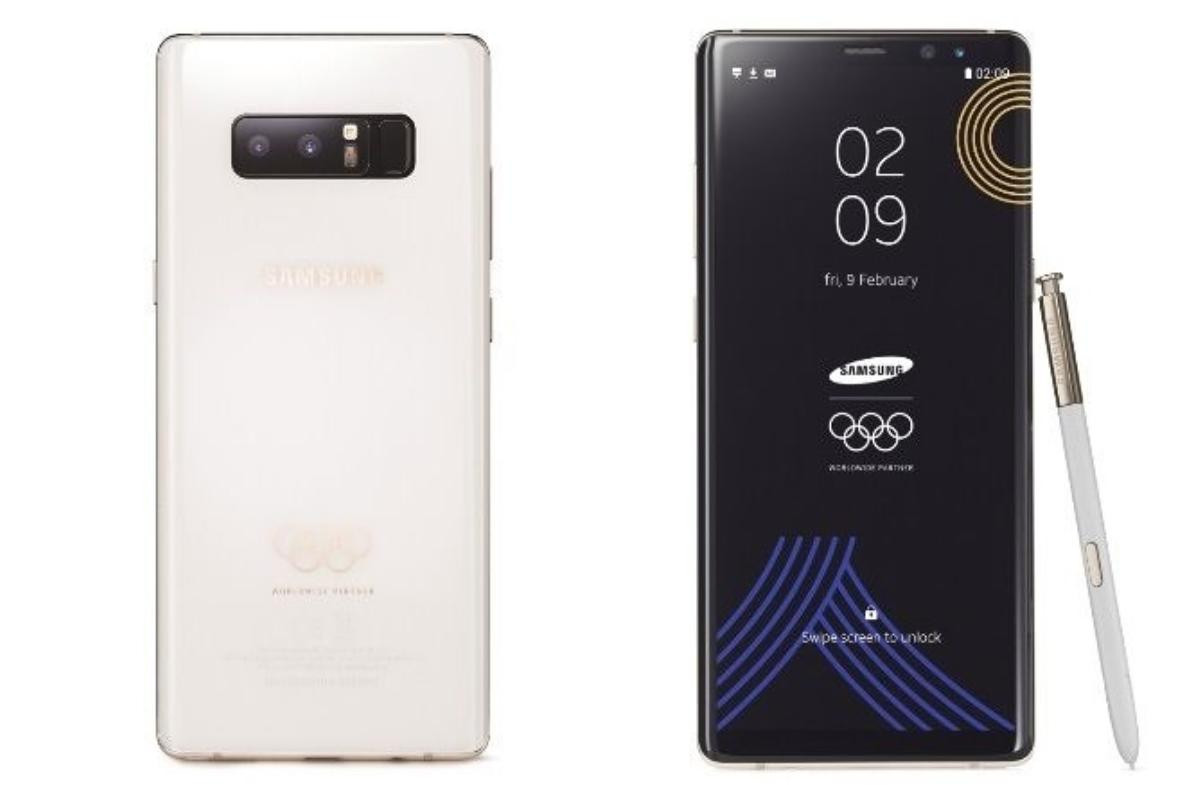 Samsung ra mắt Galaxy Note 8 phiên bản Olympic Edition, chỉ tặng VĐV Olympic chứ không bán Ảnh 2