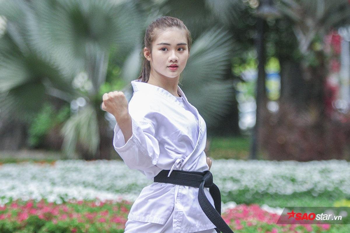 Hot girl Karate múa quyền 'đốn tim' fan, thích bạn trai giỏi võ hơn mình Ảnh 6