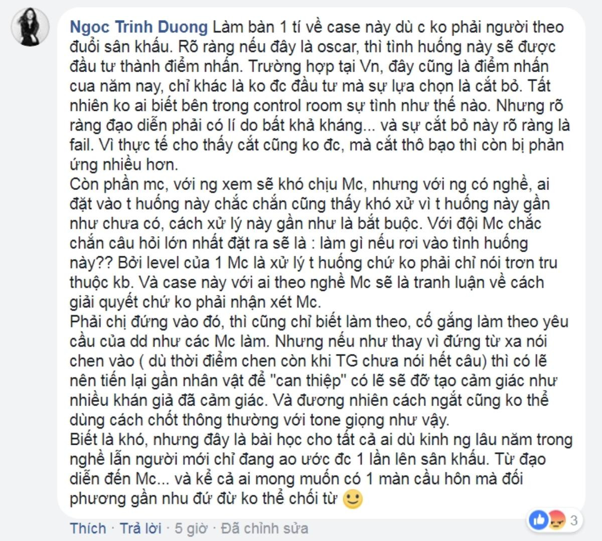 Các MC nói gì về việc Trường Giang cầu hôn Nhã Phương làm 'cháy sóng' trực tiếp Mai Vàng? Ảnh 9