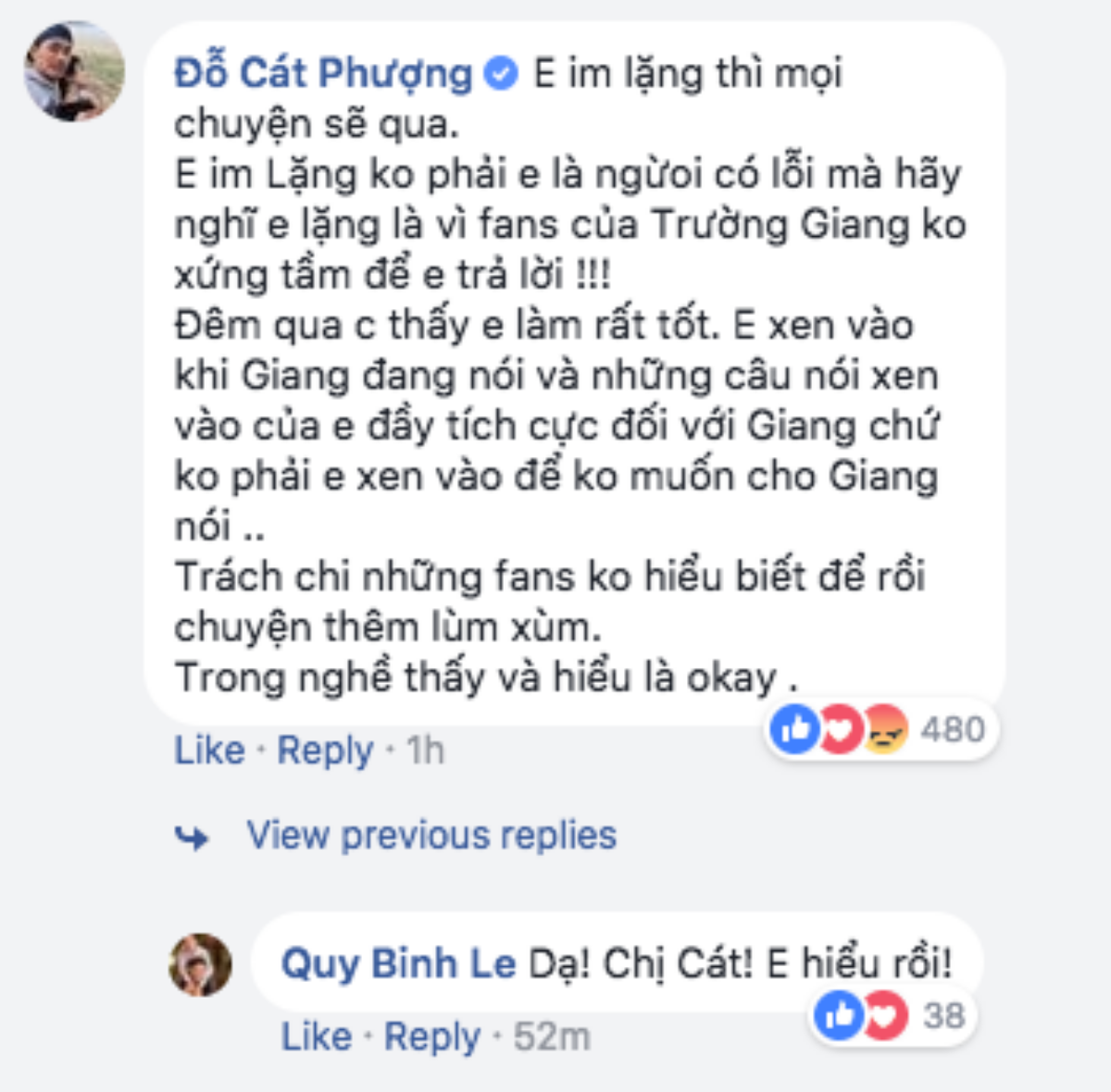 Bị 'khủng bố' bằng lời lẽ nặng nề, tục tĩu, Quý Bình ra 'tối hậu thư' cho Trường Giang Ảnh 2