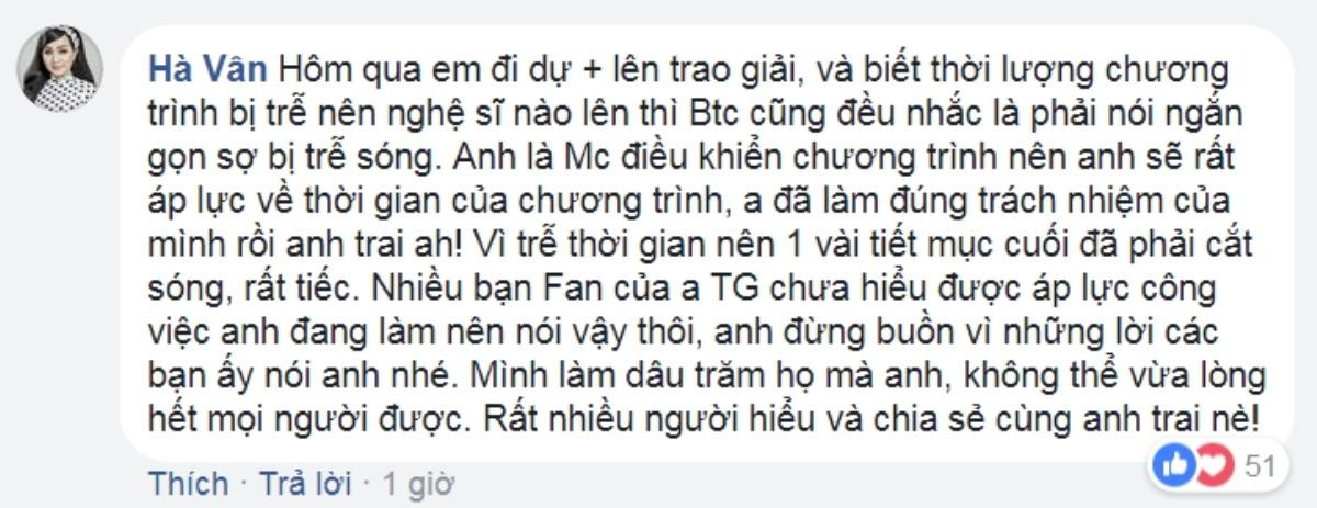 Minh Luân, Hà Vân khuyên Quý Bình 'bỏ qua' trong lùm xùm Trường Giang Ảnh 3