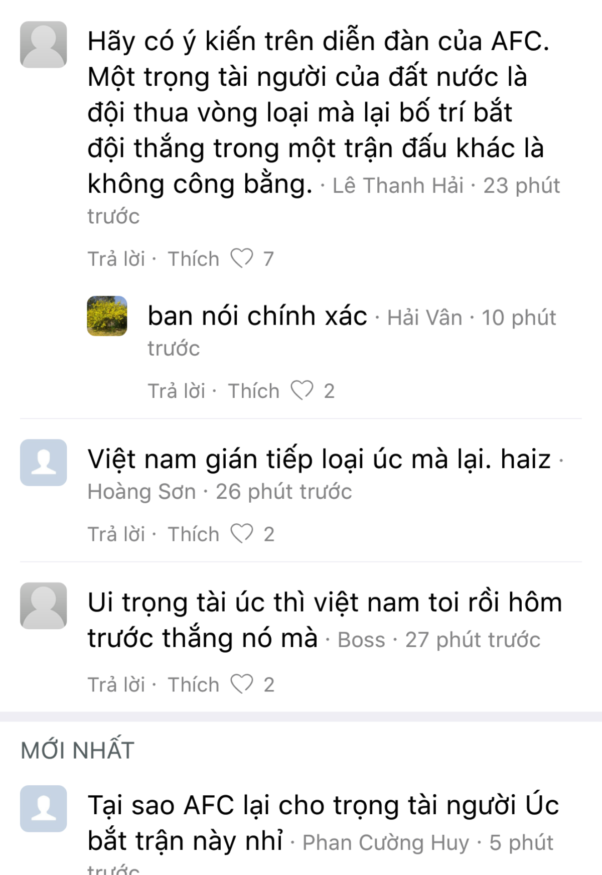 CĐV 'đòi xử' trọng tài người Úc vì thổi ép U23 Việt Nam Ảnh 2