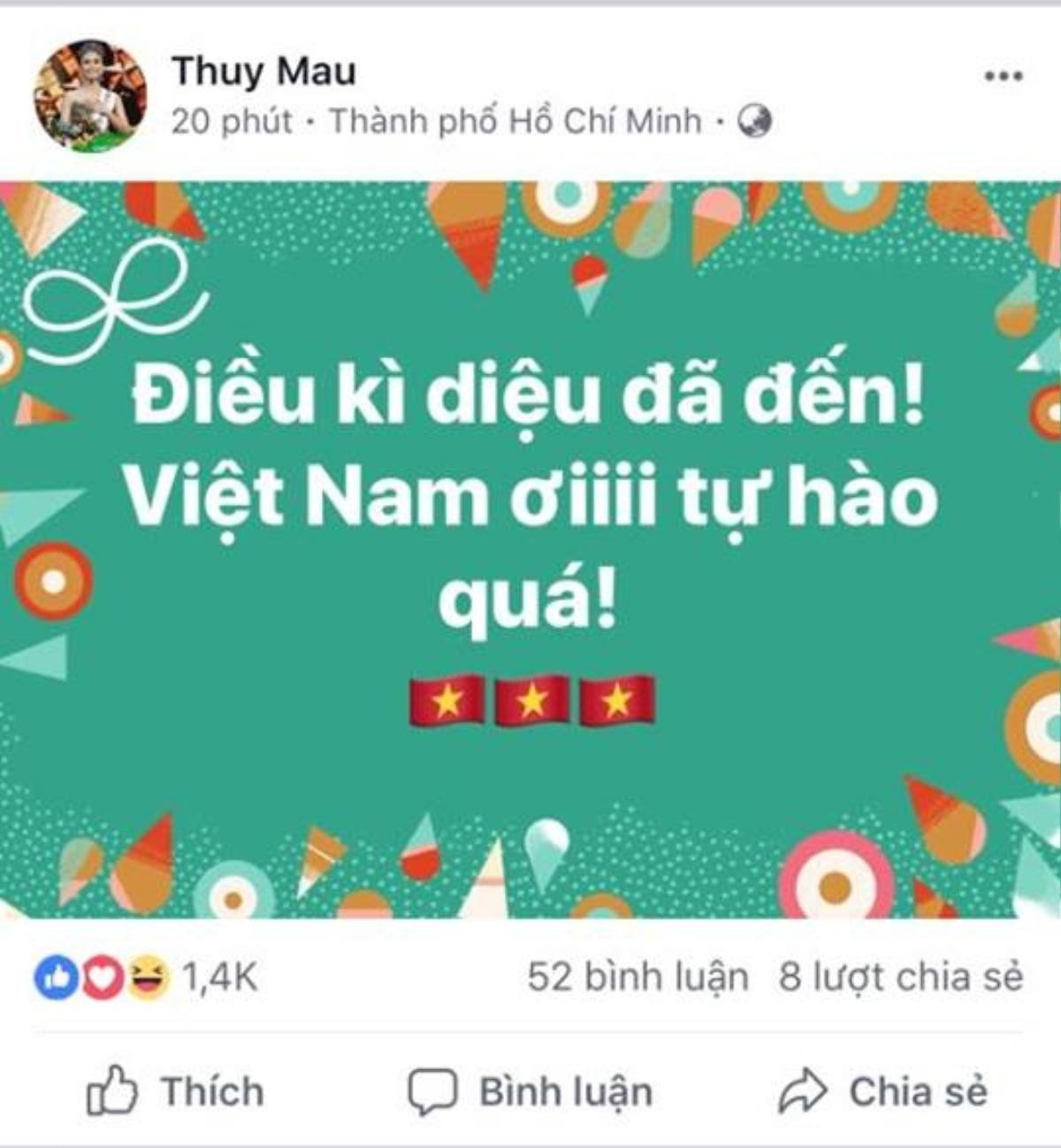 Sao Việt đồng loạt 'ăn mừng' U23 Việt Nam lần đầu vào bán kết giải châu Á trên Facebook Ảnh 23