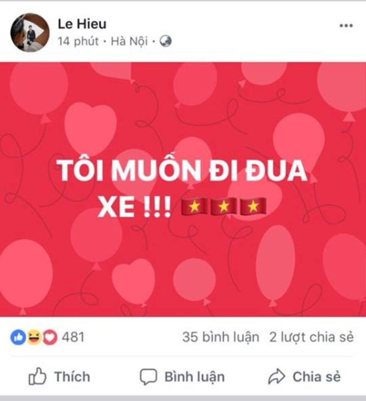 Sao Việt đồng loạt 'ăn mừng' U23 Việt Nam lần đầu vào bán kết giải châu Á trên Facebook Ảnh 3